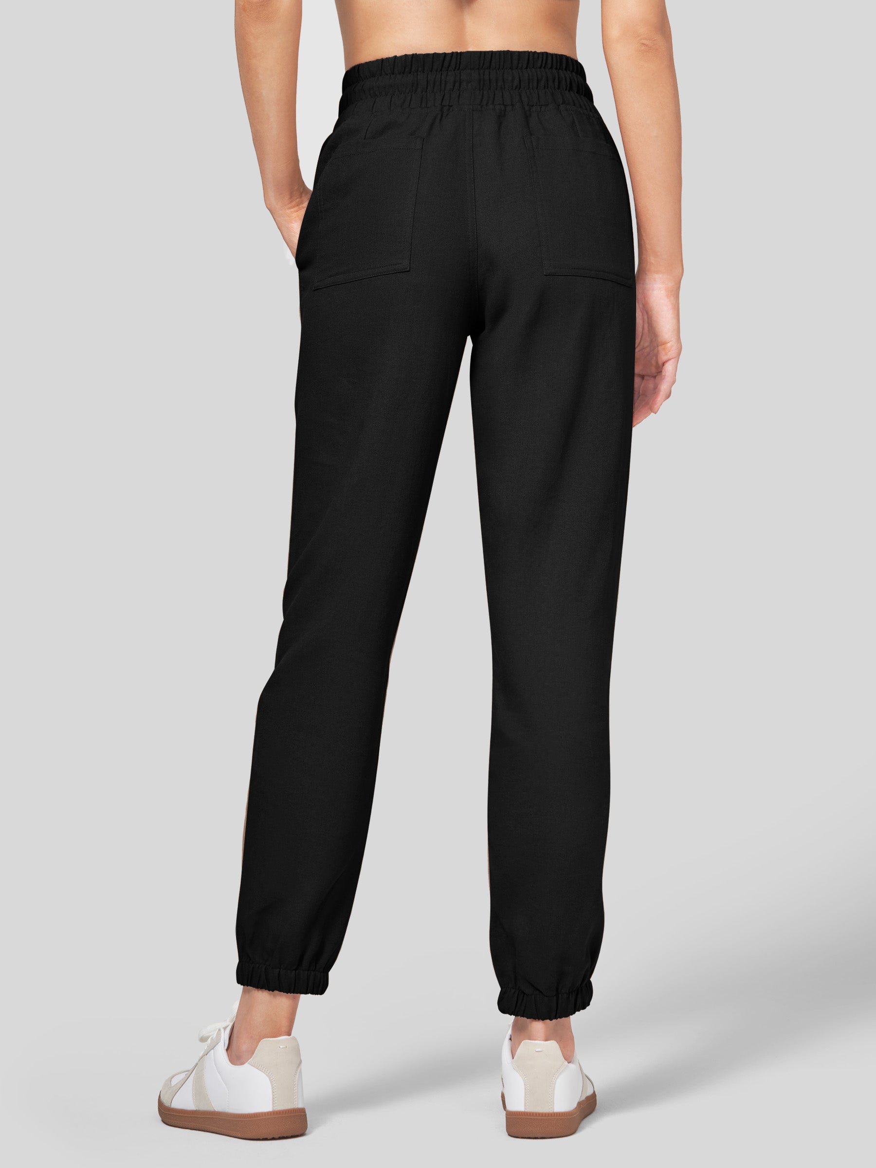 Women's Cotton Linen Joggers - Image 23