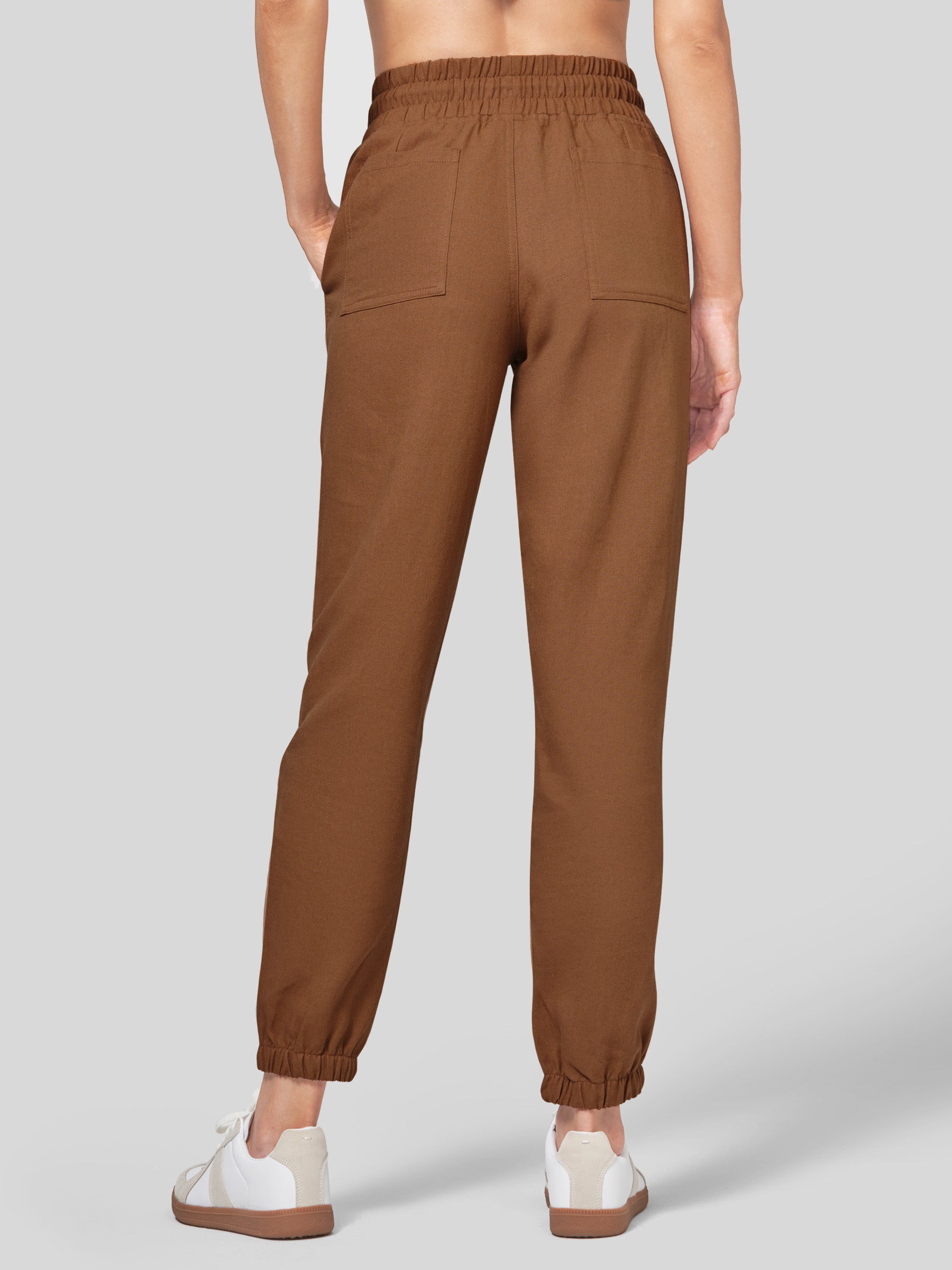 Women's Cotton Linen Joggers - Image 28