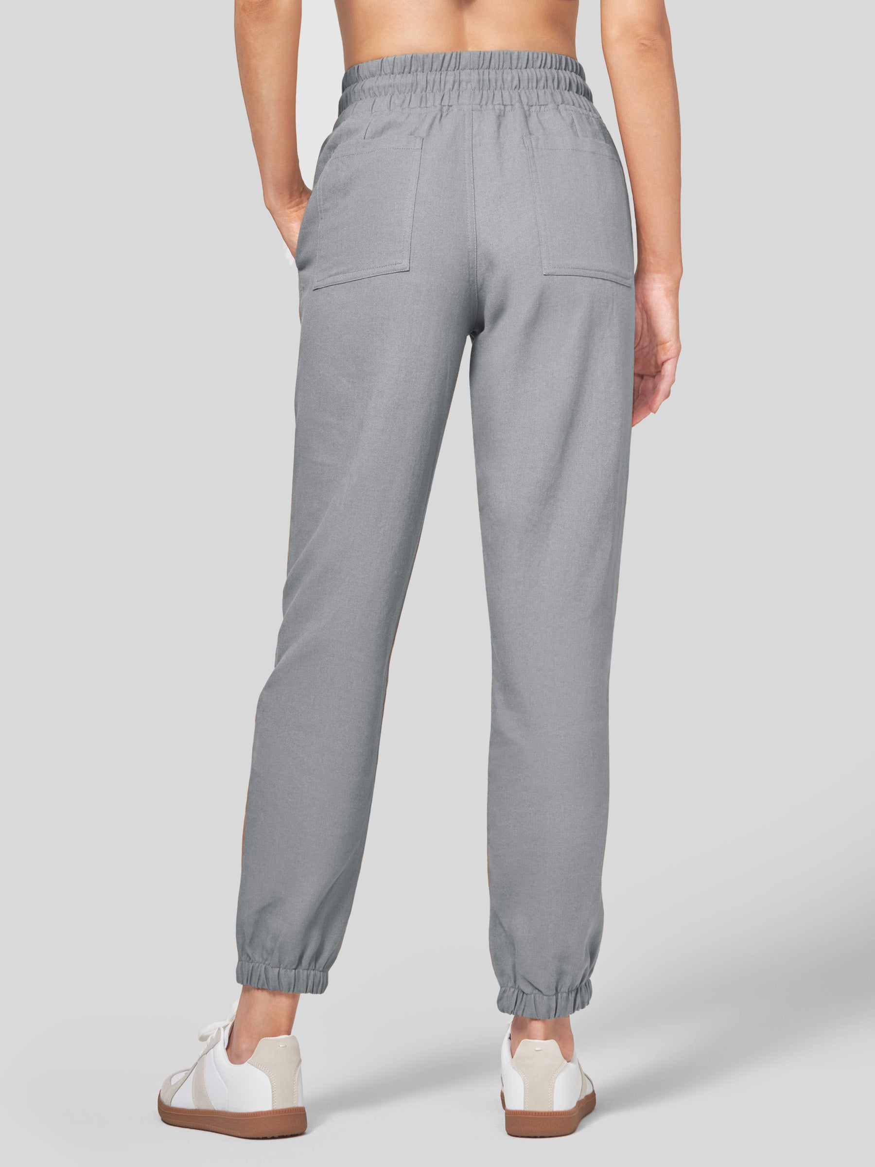 Women's Cotton Linen Joggers - Image 38