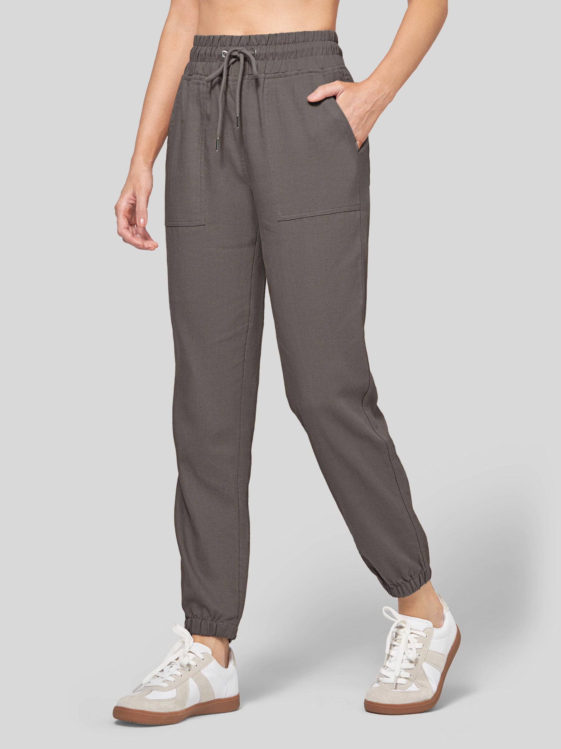 Women's Cotton Linen Joggers - Image 47