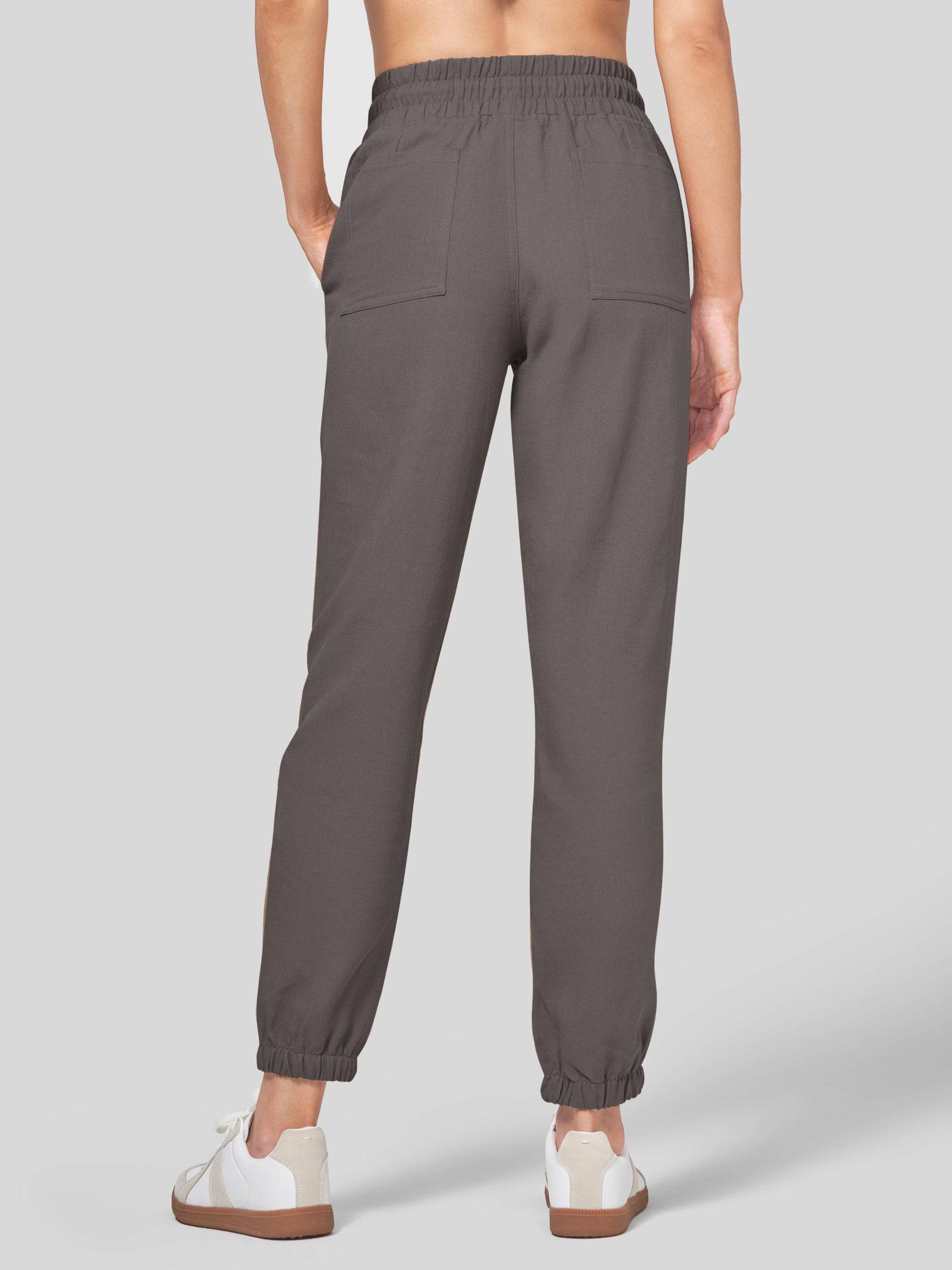 Women's Cotton Linen Joggers - Image 48