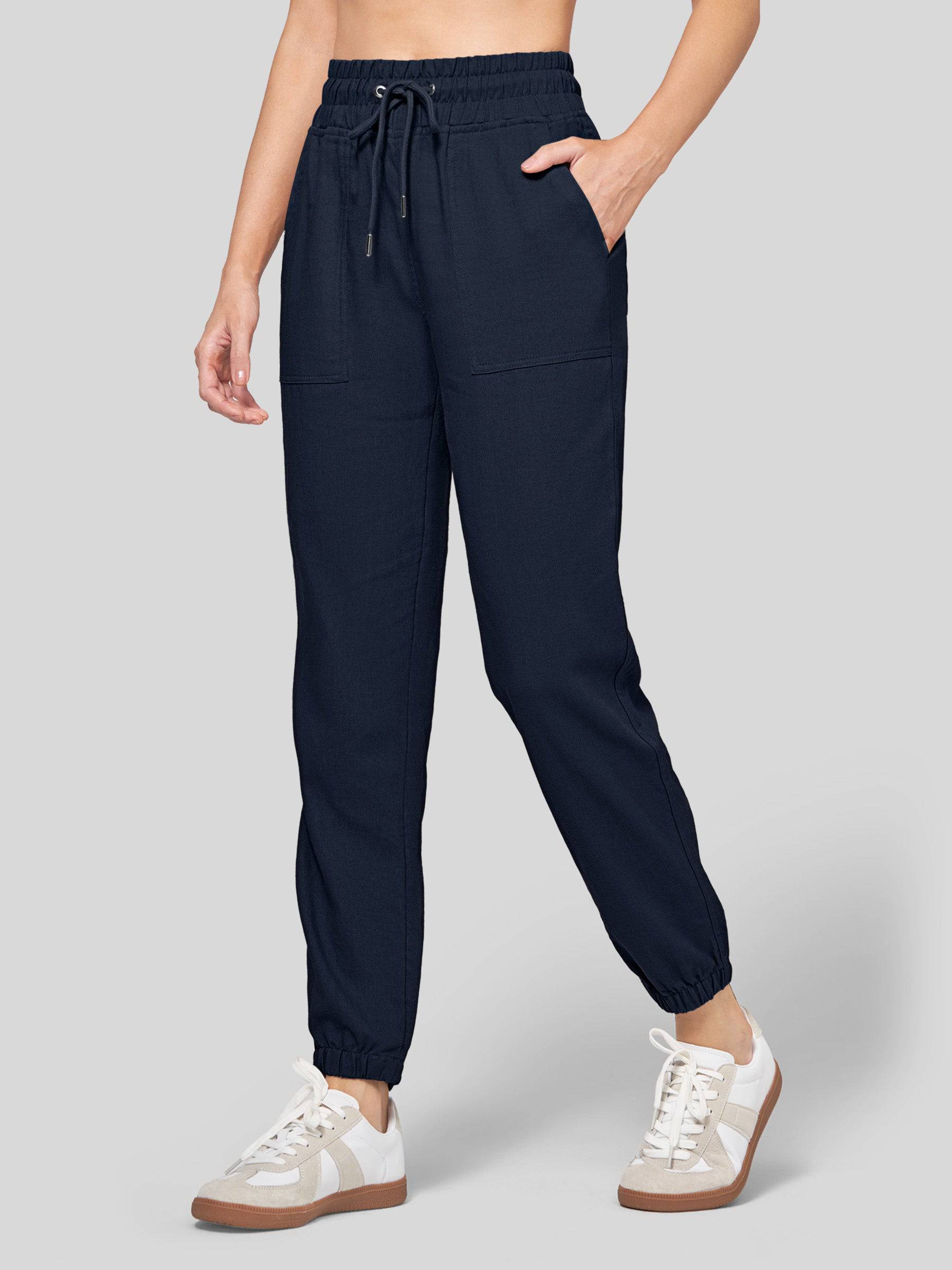 Women's Cotton Linen Joggers - Image 52