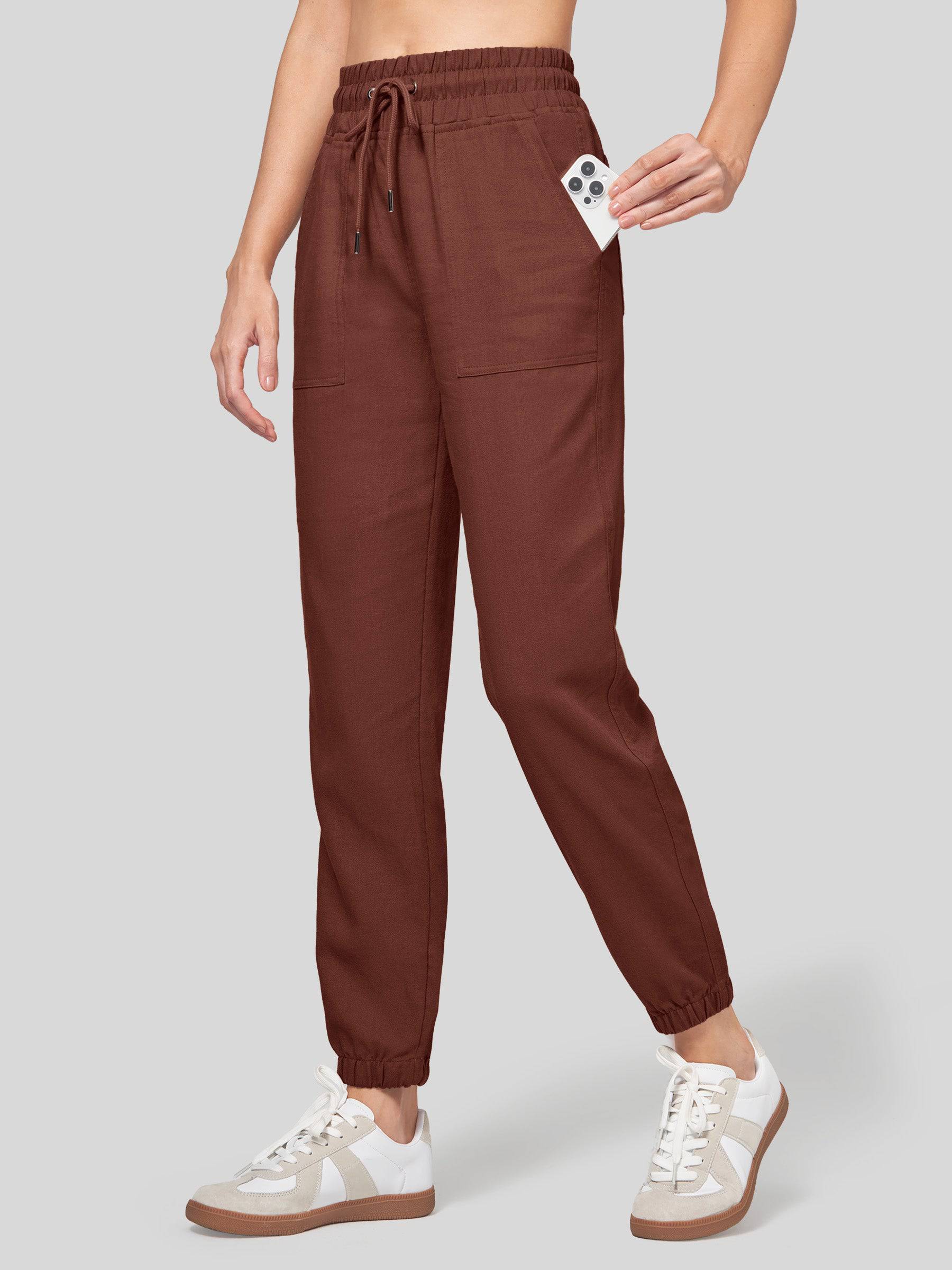 Women's Cotton Linen Joggers - Image 57