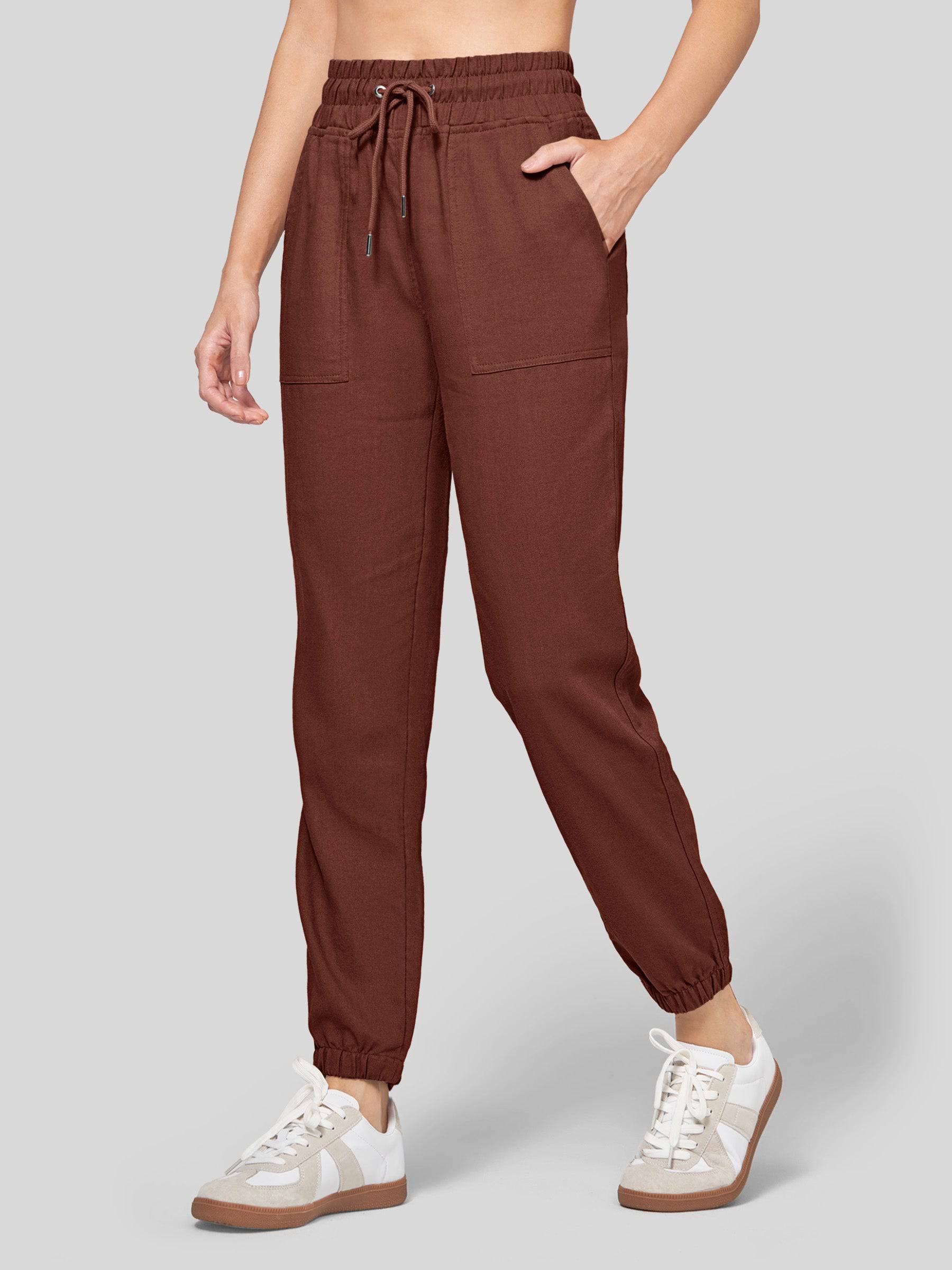 Women's Cotton Linen Joggers - Image 58