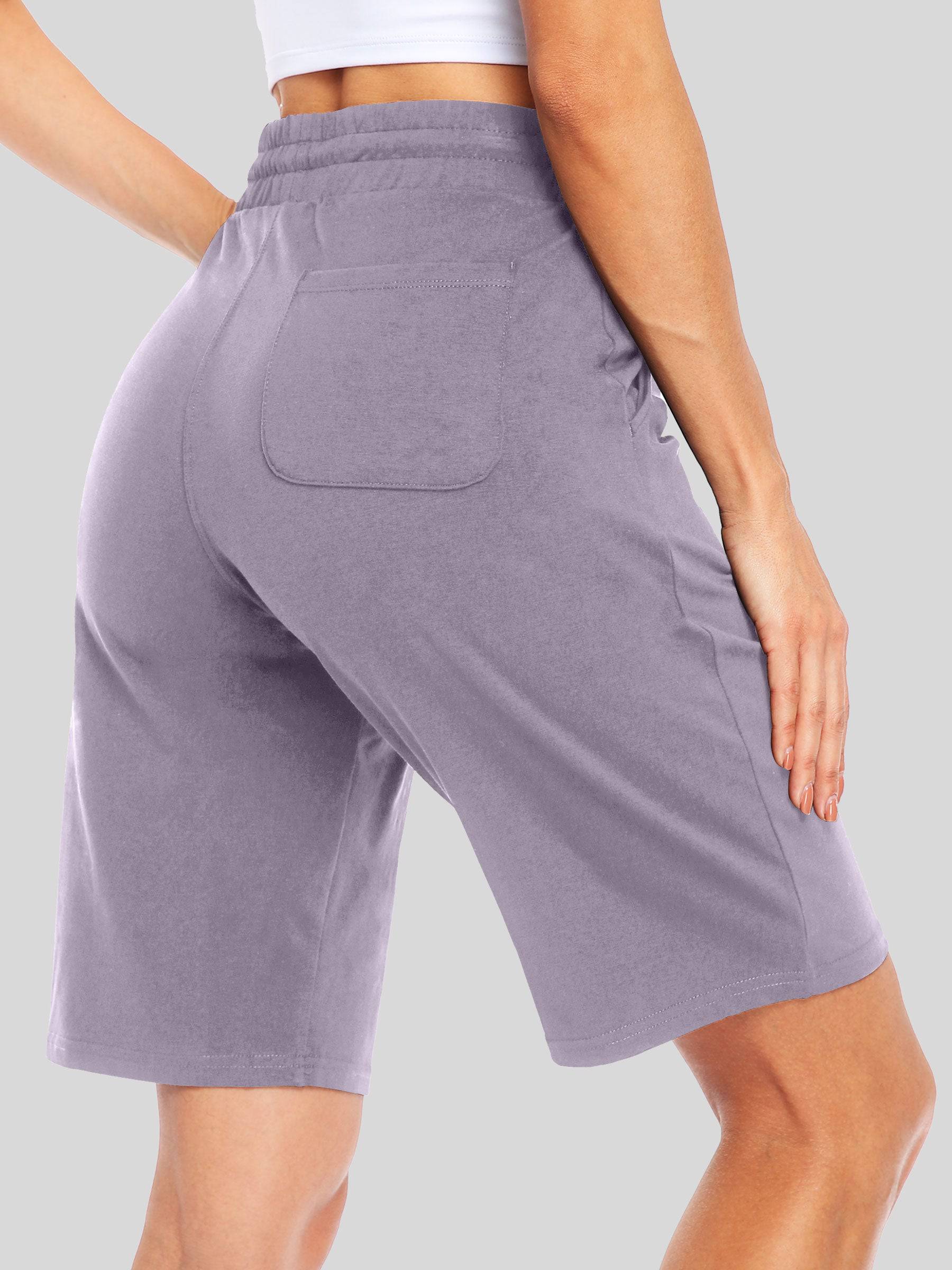 Women's Cotton Bermuda Shorts — Lounging & Casual - Image 56
