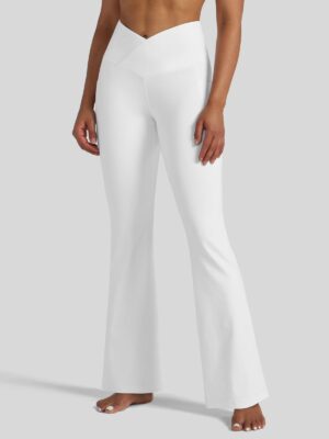 Women's Crossover Flare Yoga Leggings