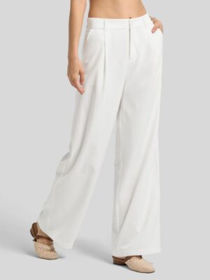 Women's Cotton Linen Wide-Leg Pant