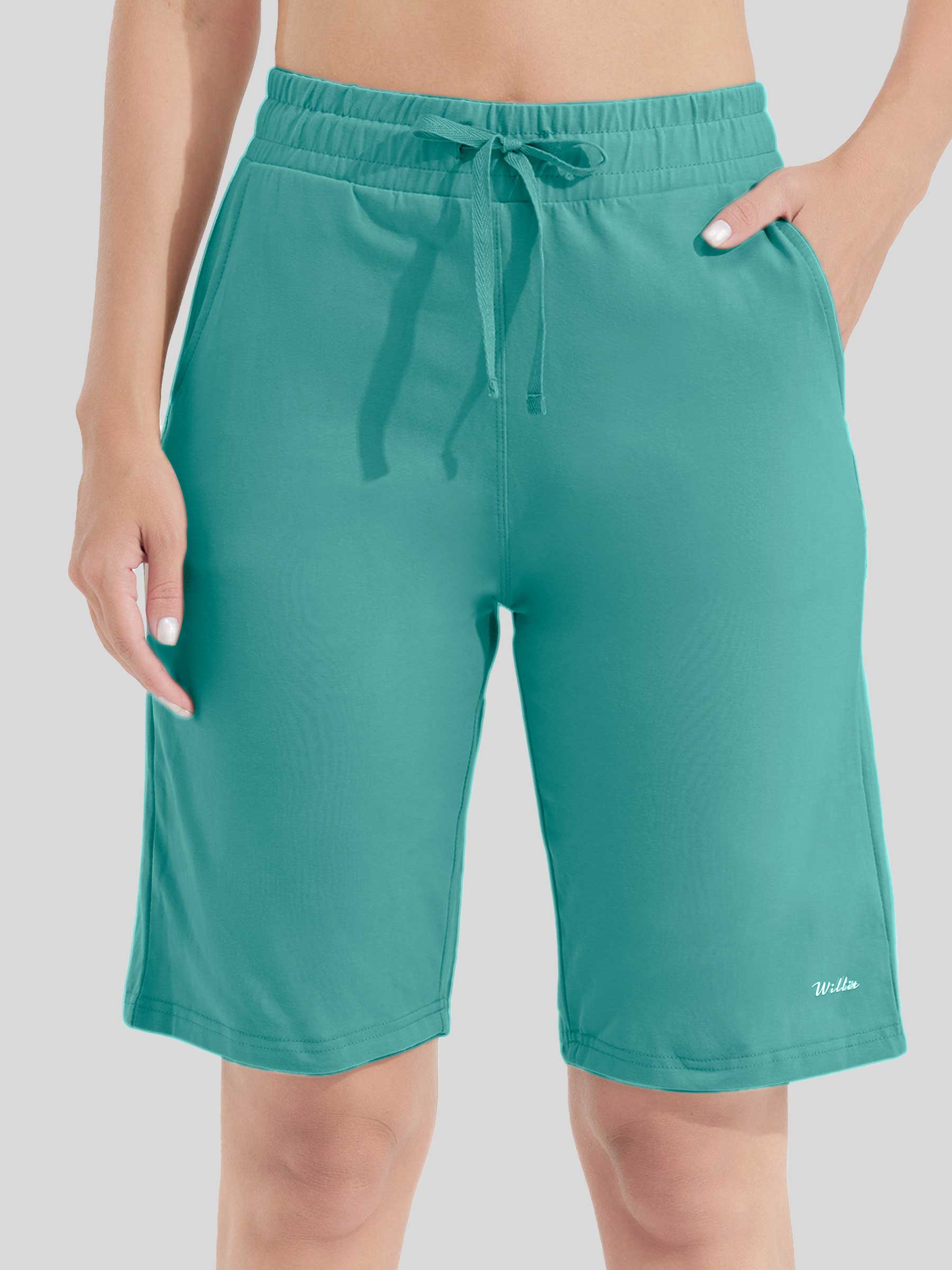 Women's Cotton Bermuda Shorts — Lounging & Casual - Image 34