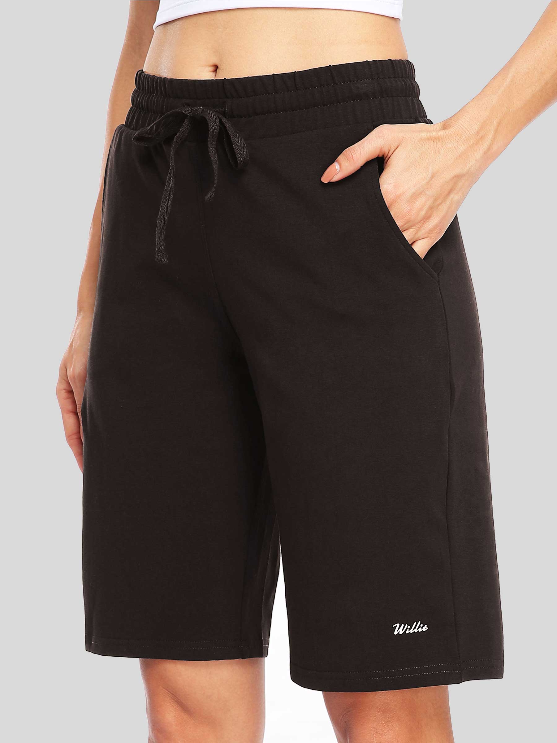 Women's Cotton Bermuda Shorts — Lounging & Casual - Image 39