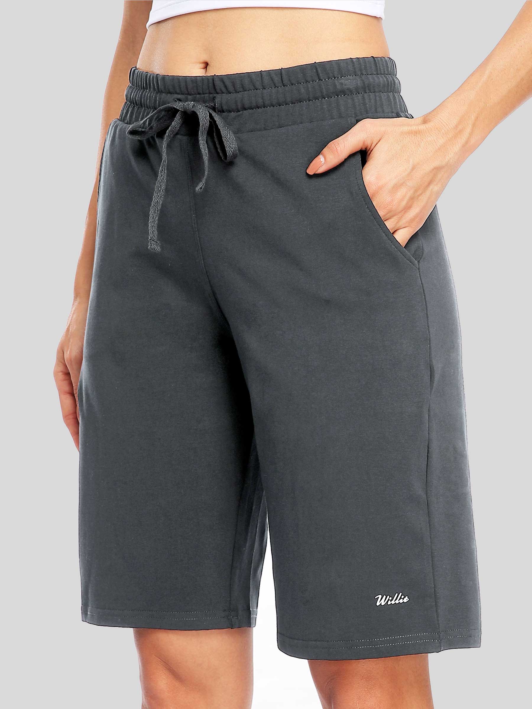 Women's Cotton Bermuda Shorts — Lounging & Casual - Image 43