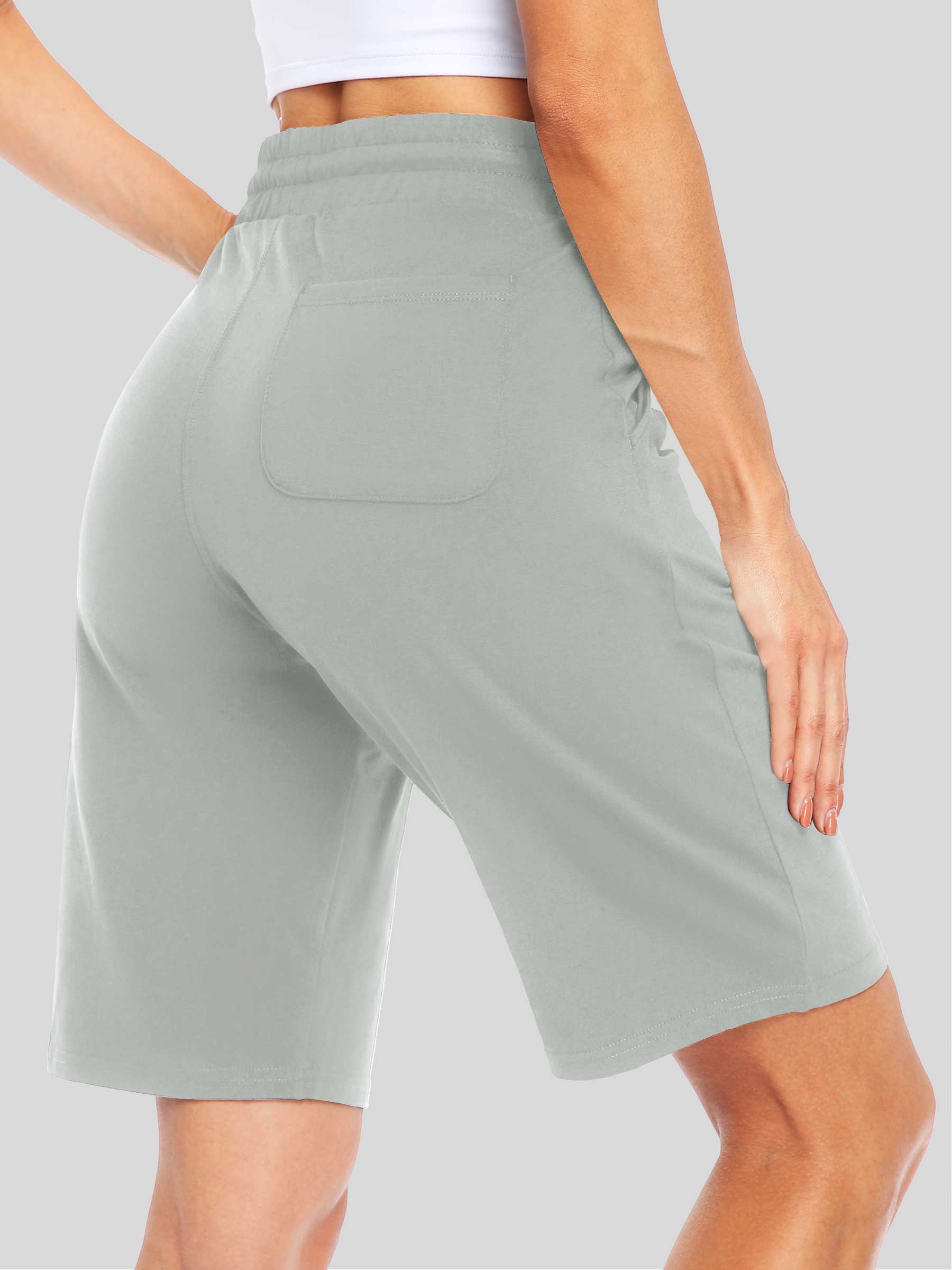 Women's Cotton Bermuda Shorts — Lounging & Casual - Image 51
