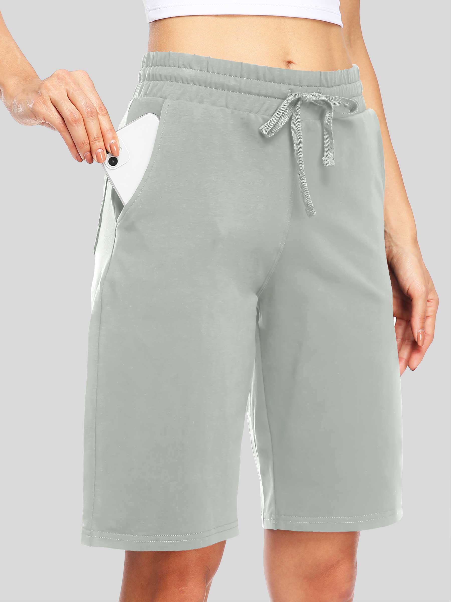Women's Cotton Bermuda Shorts — Lounging & Casual - Image 52