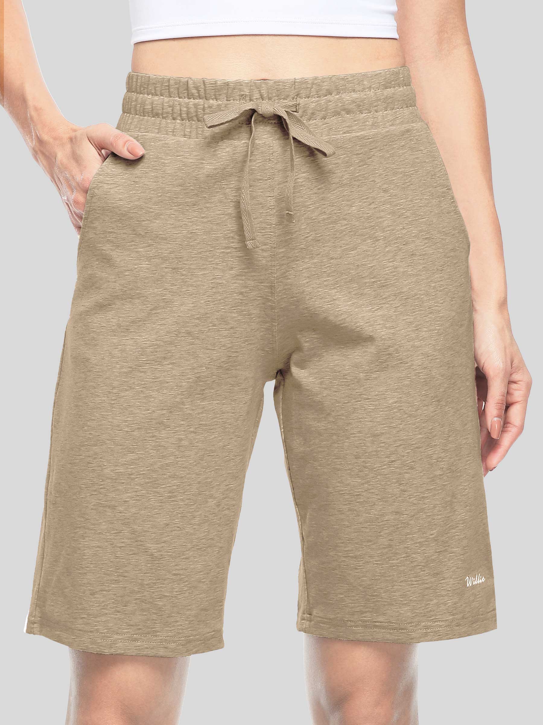 Women's Cotton Bermuda Shorts — Lounging & Casual - Image 46
