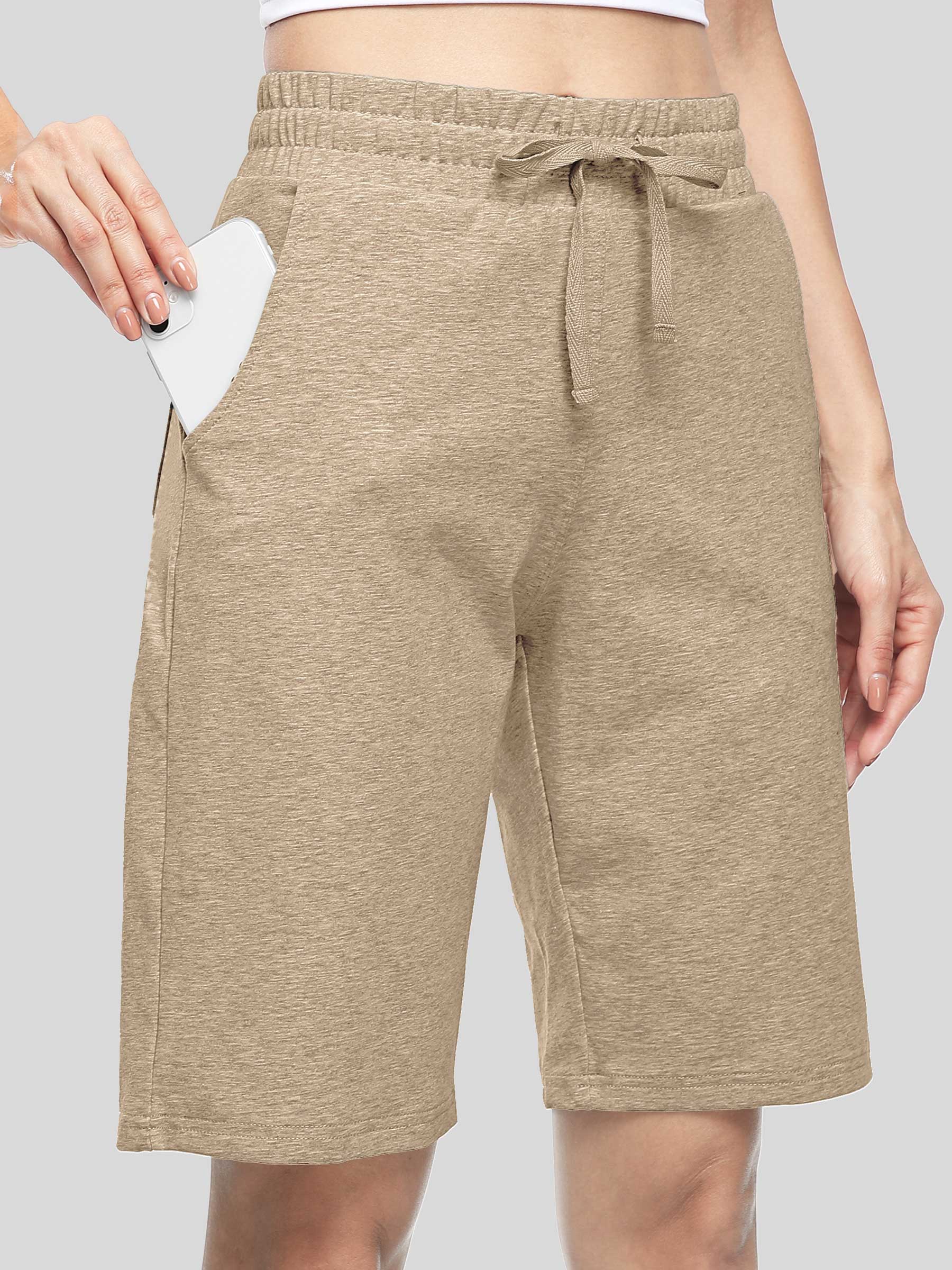Women's Cotton Bermuda Shorts — Lounging & Casual - Image 48
