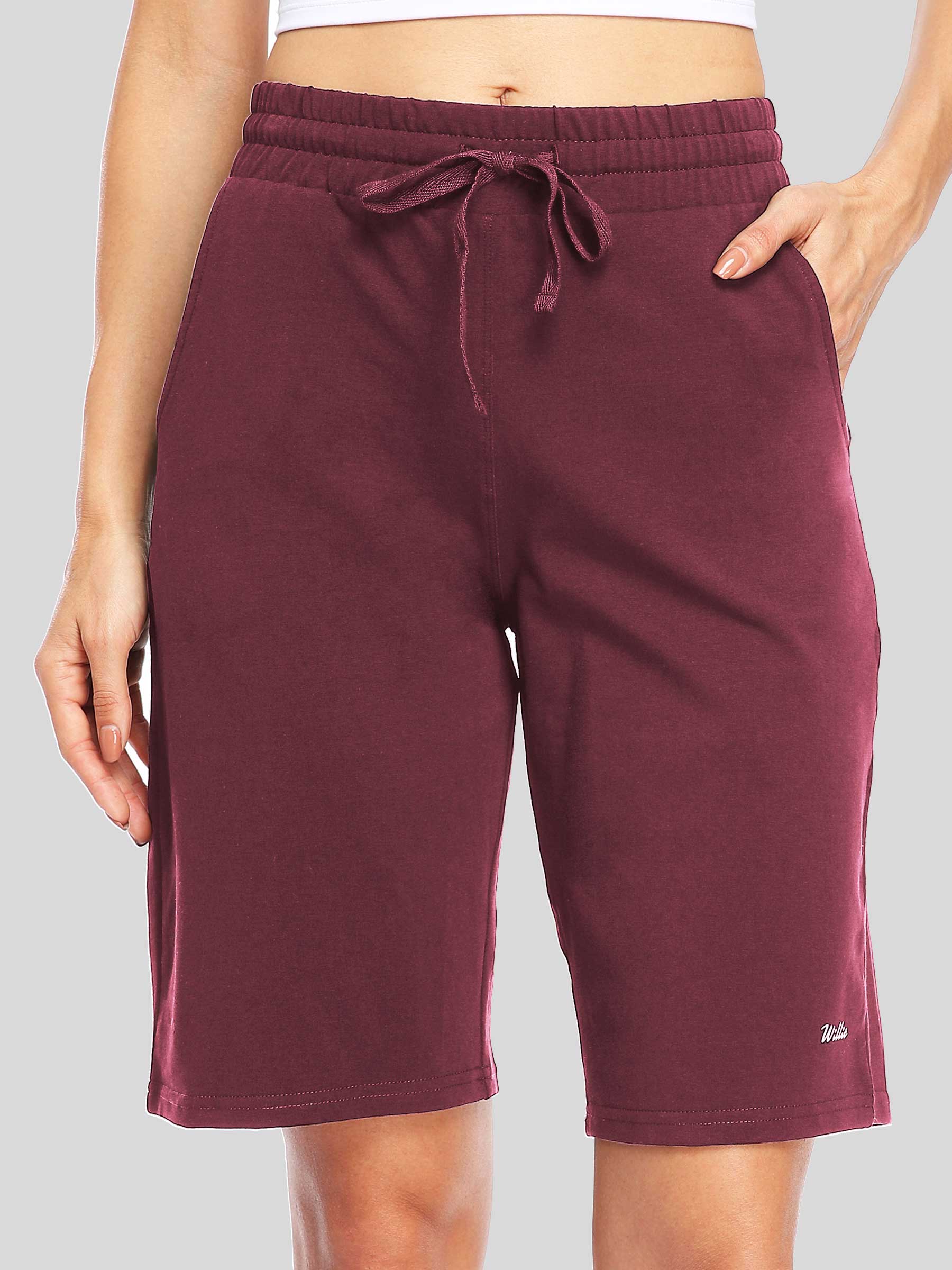 Women's Cotton Bermuda Shorts — Lounging & Casual - Image 30