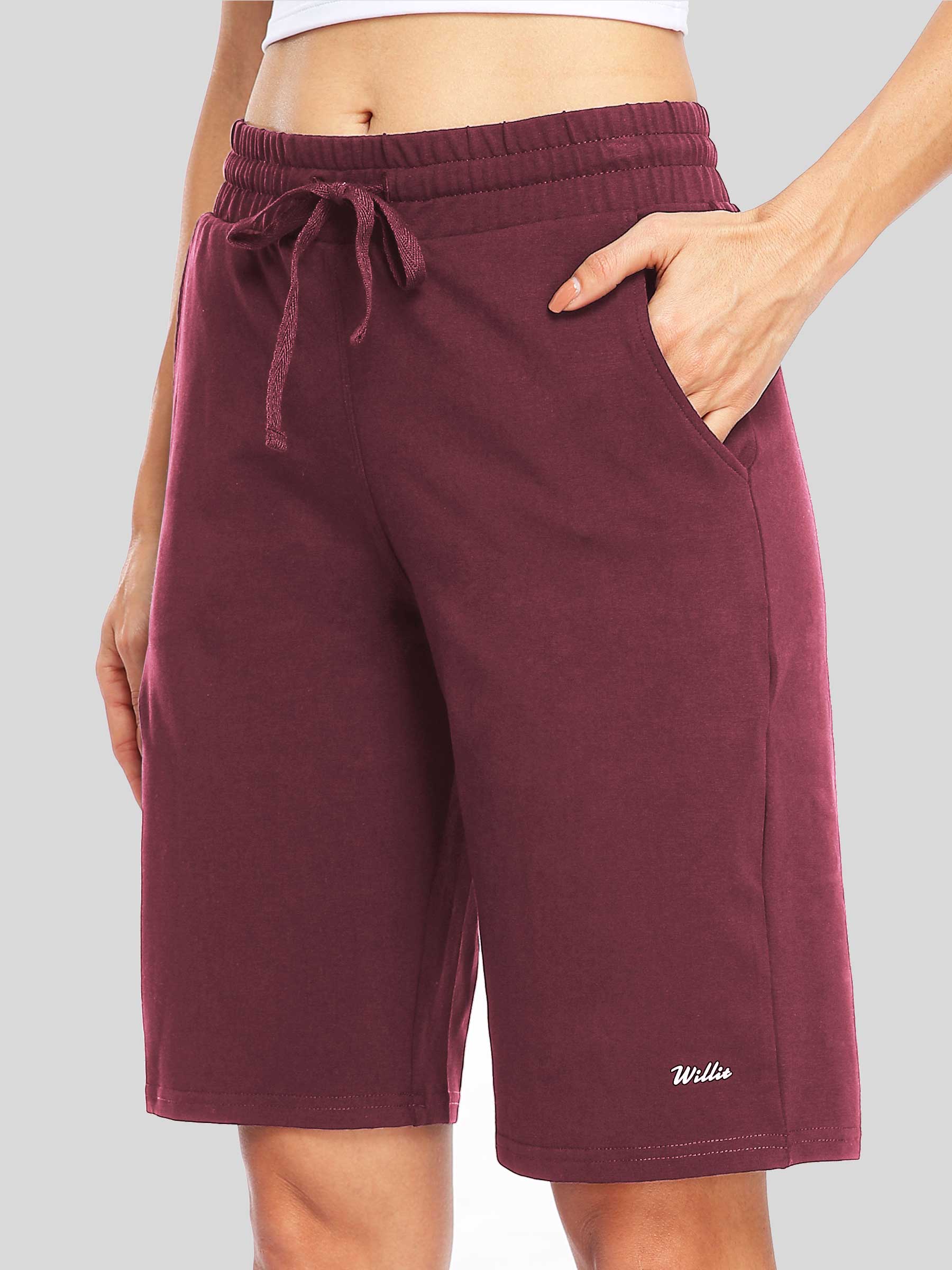 Women's Cotton Bermuda Shorts — Lounging & Casual - Image 31