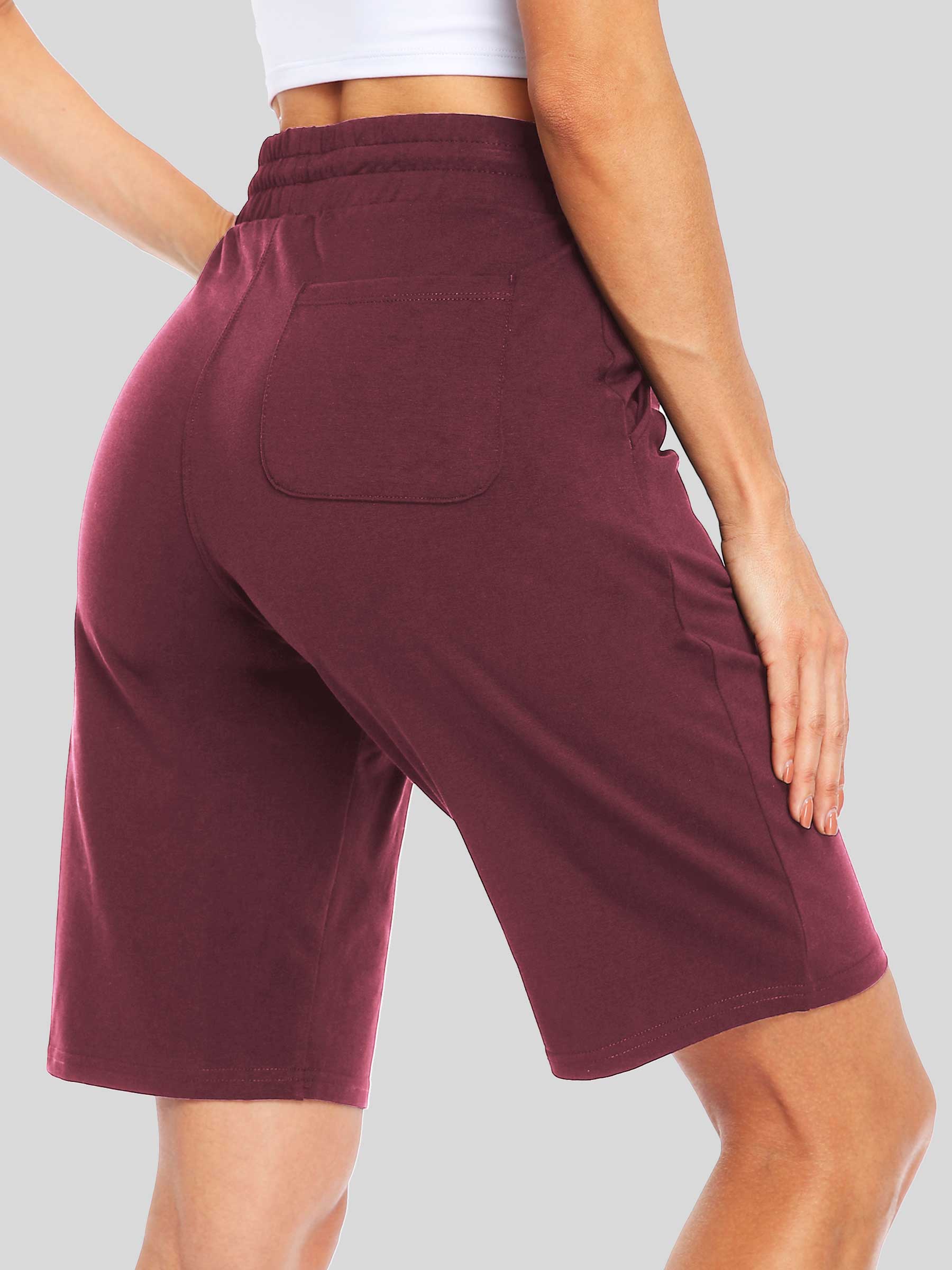 Women's Cotton Bermuda Shorts — Lounging & Casual - Image 33