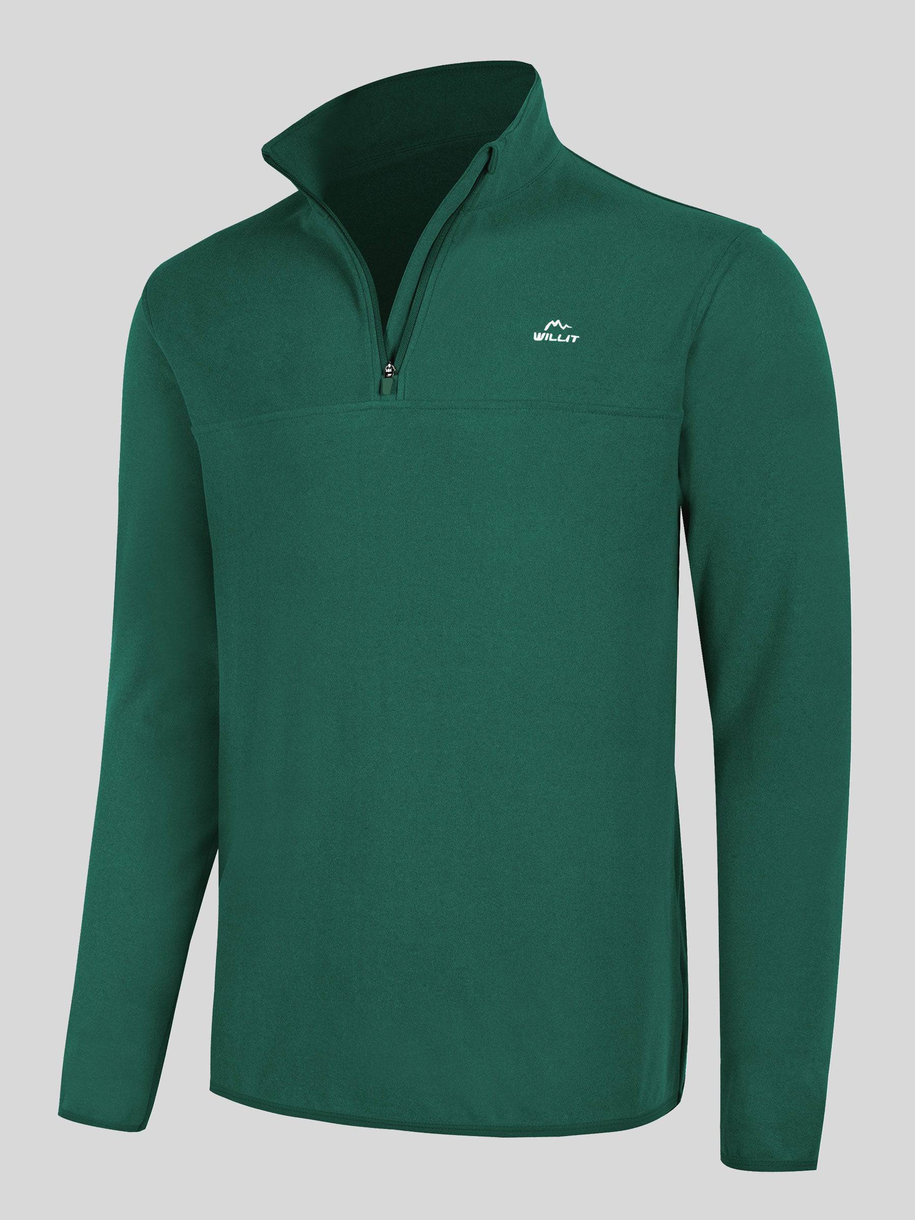 Men's Fleece Pullover Quarter Zip - Image 44