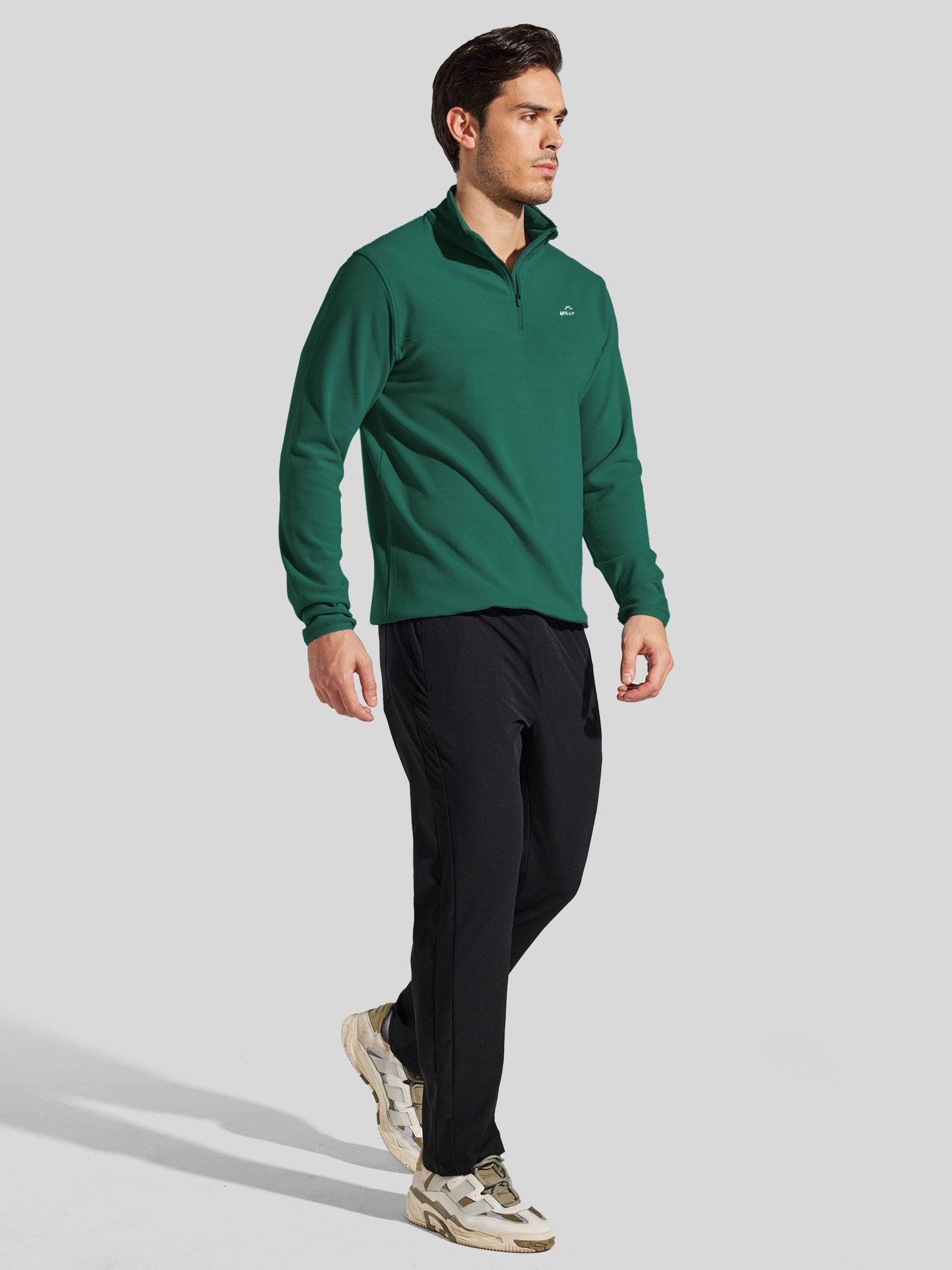 Men's Fleece Pullover Quarter Zip - Image 47