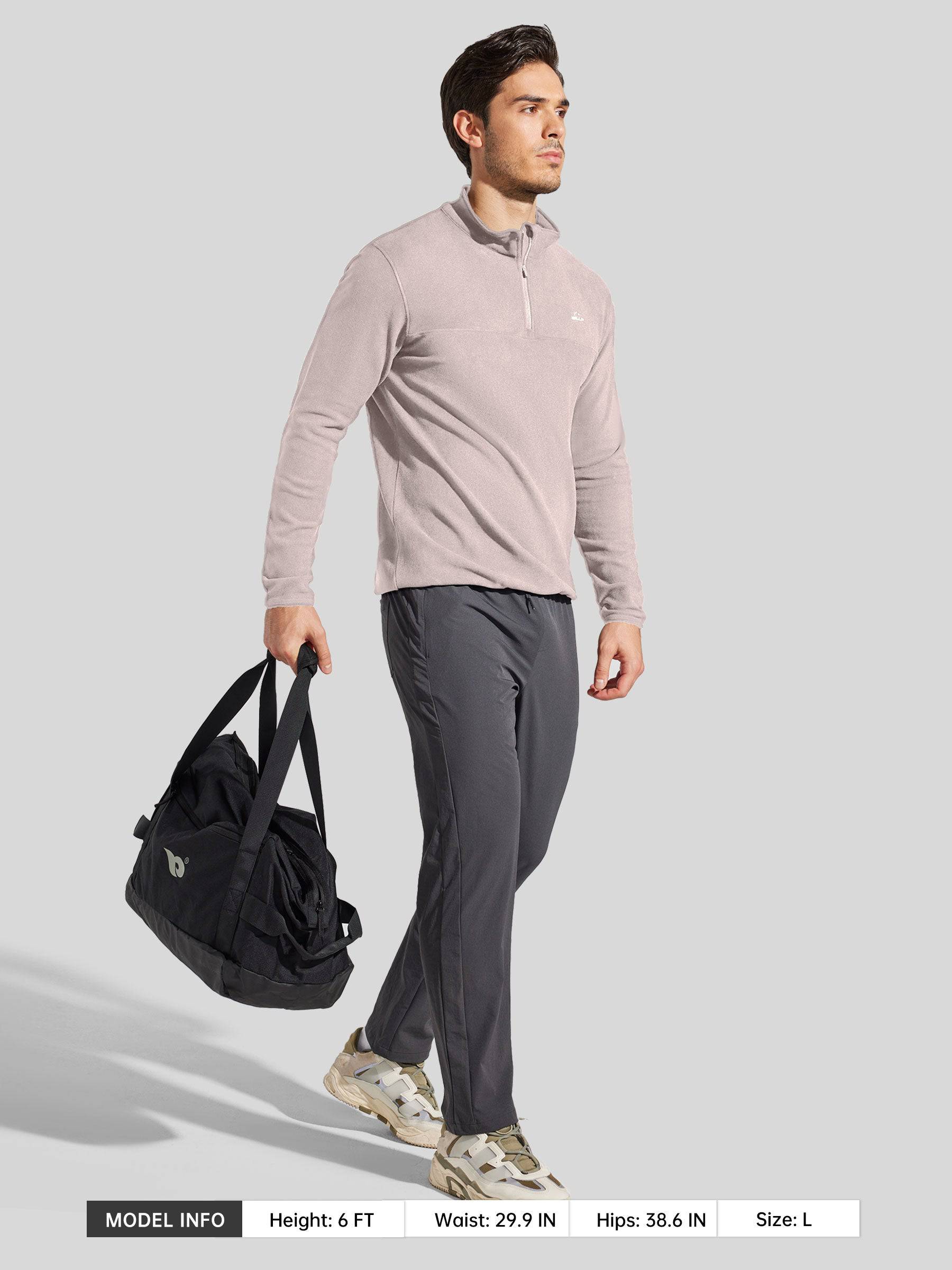 Men's Fleece Pullover Quarter Zip - Image 11
