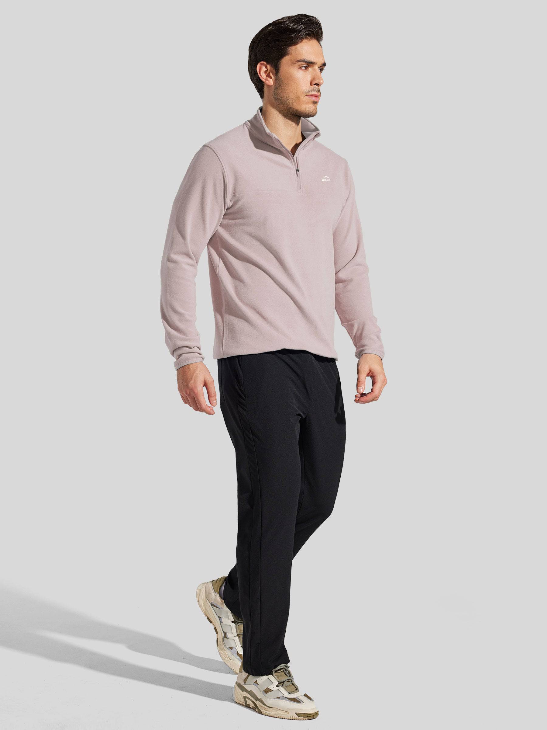 Men's Fleece Pullover Quarter Zip - Image 10