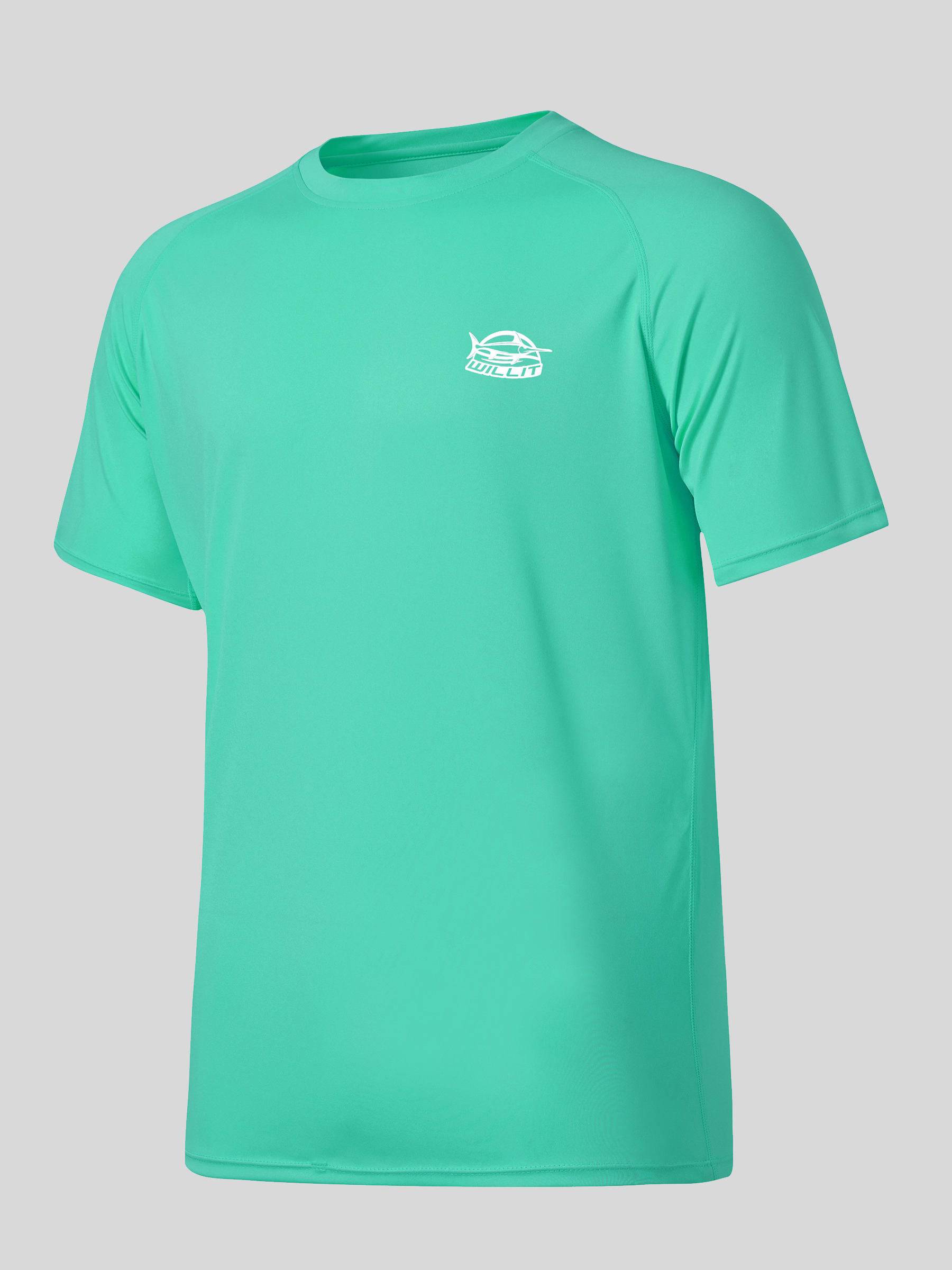 Men's Sun Protection Crew Neck T-Shirt - Image 58