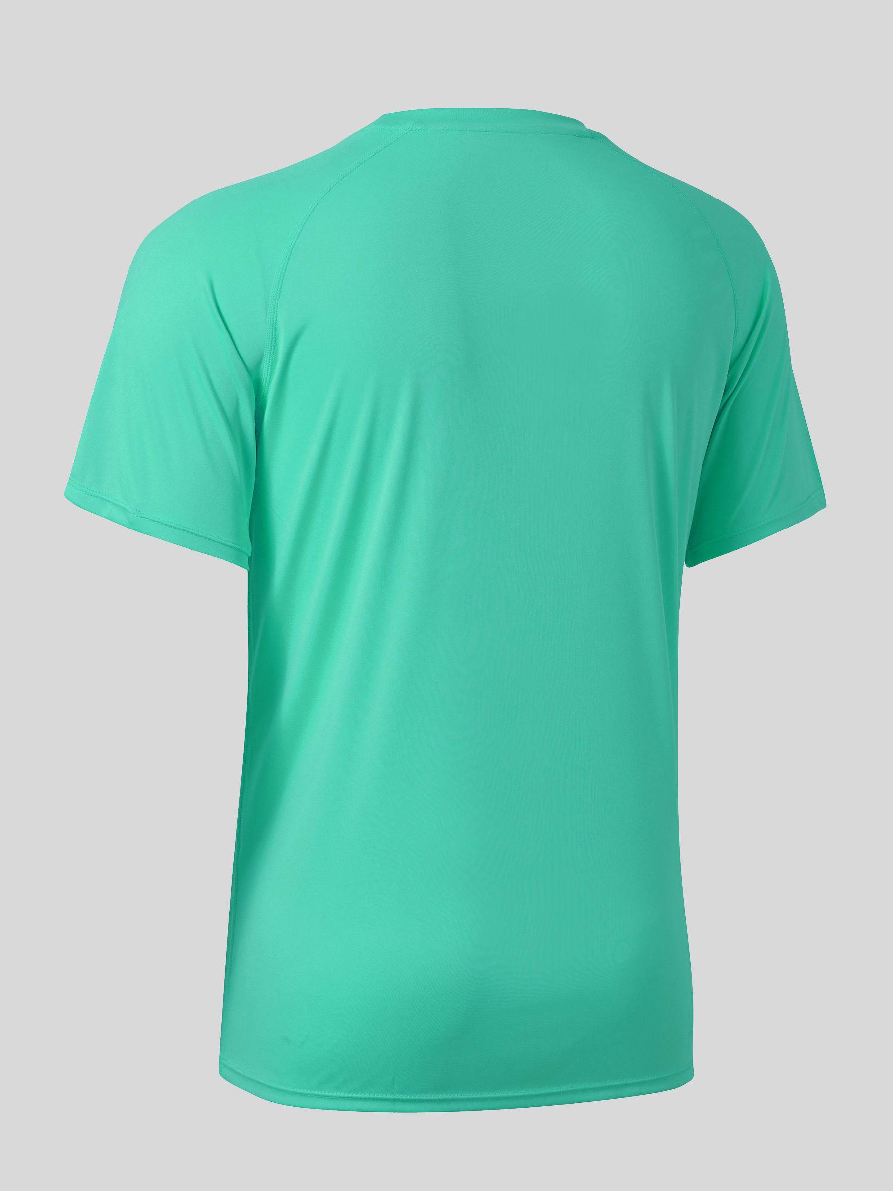 Men's Sun Protection Crew Neck T-Shirt - Image 59