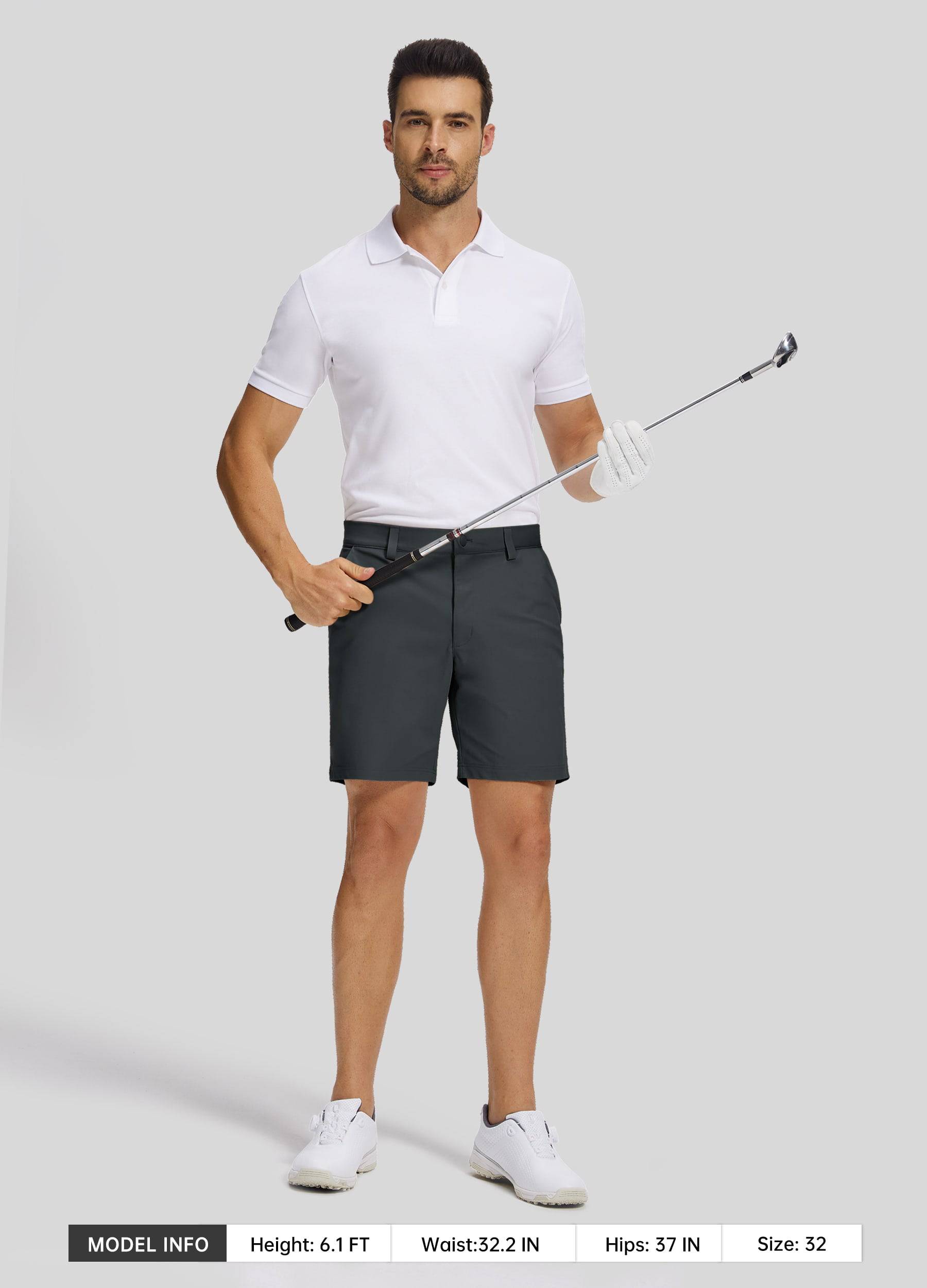 Men's Golf Dress Shorts 7 Inch - Image 35